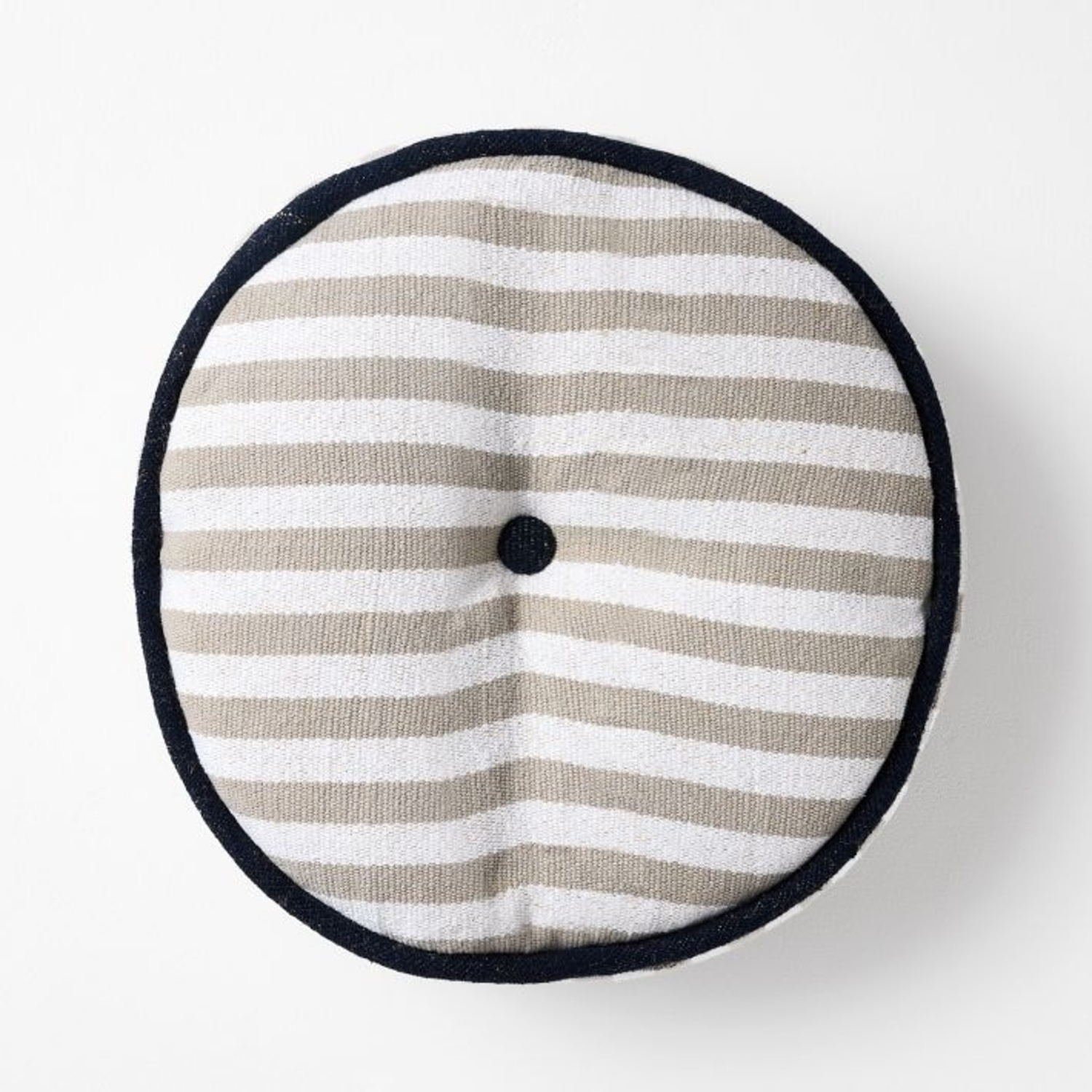 West Elm Pop Stripe Light Gray Pillow - image-4