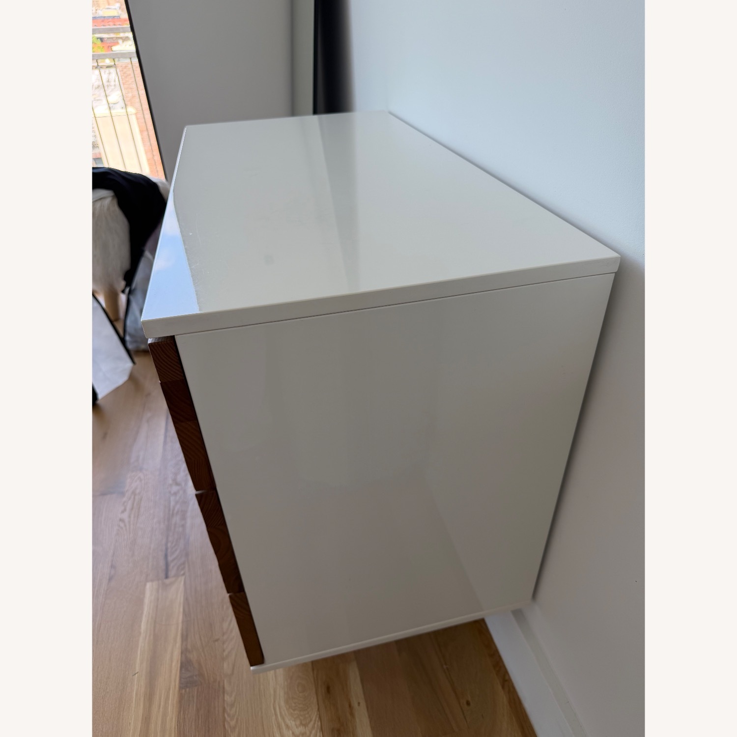 Wst Elm Reclaimed Wood White Dresser - image-8