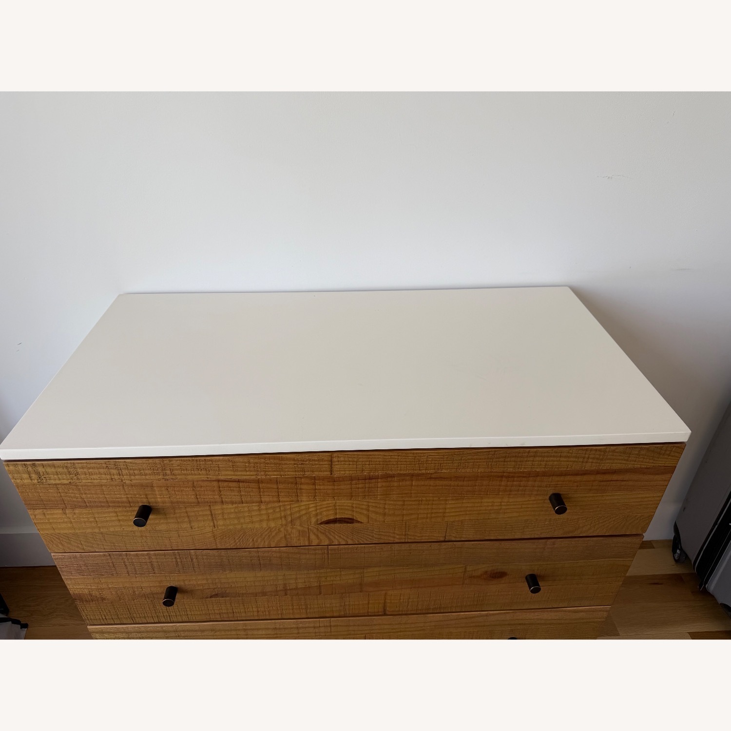 Wst Elm Reclaimed Wood White Dresser - image-6