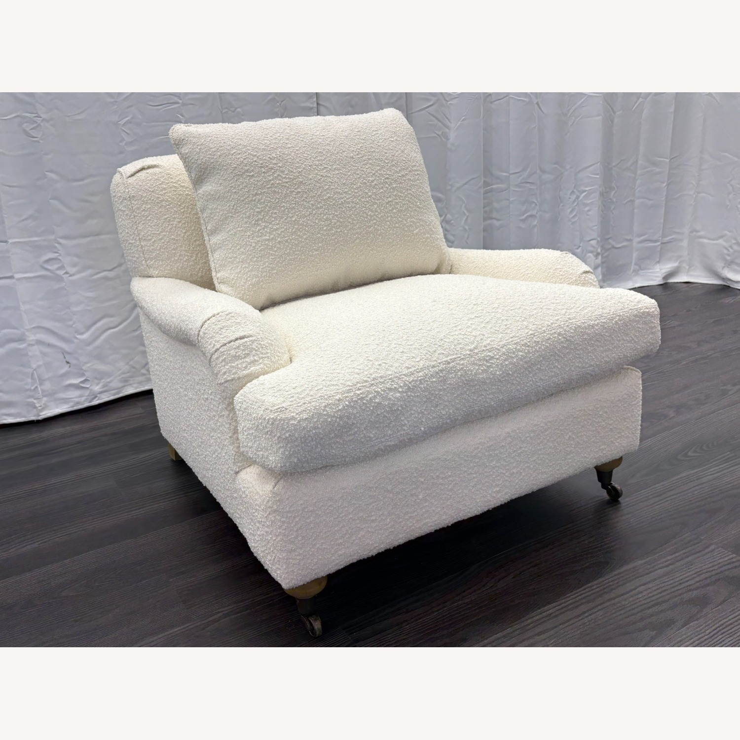 Restoration Hardware English Classic Roll Arm Chair - image-11