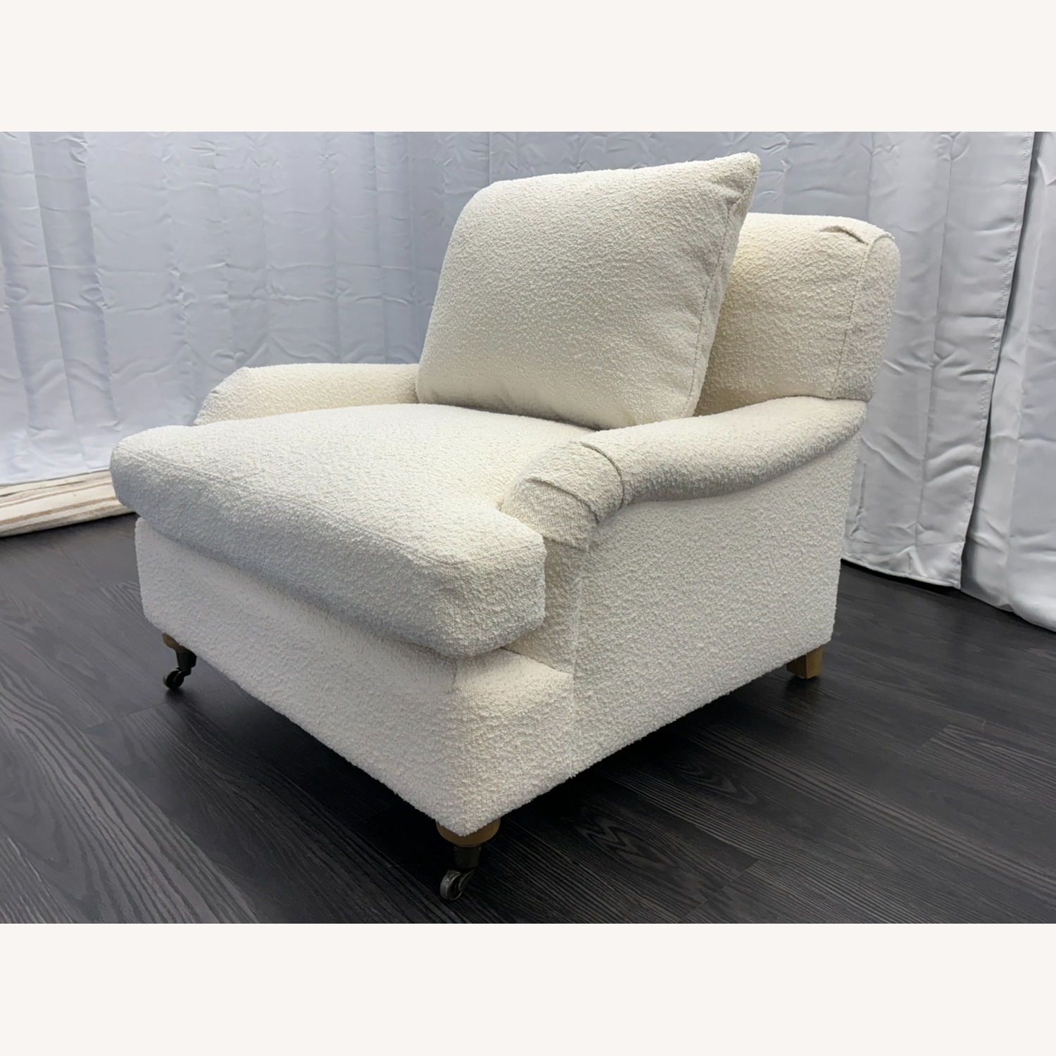 Restoration Hardware English Classic Roll Arm Chair - image-19