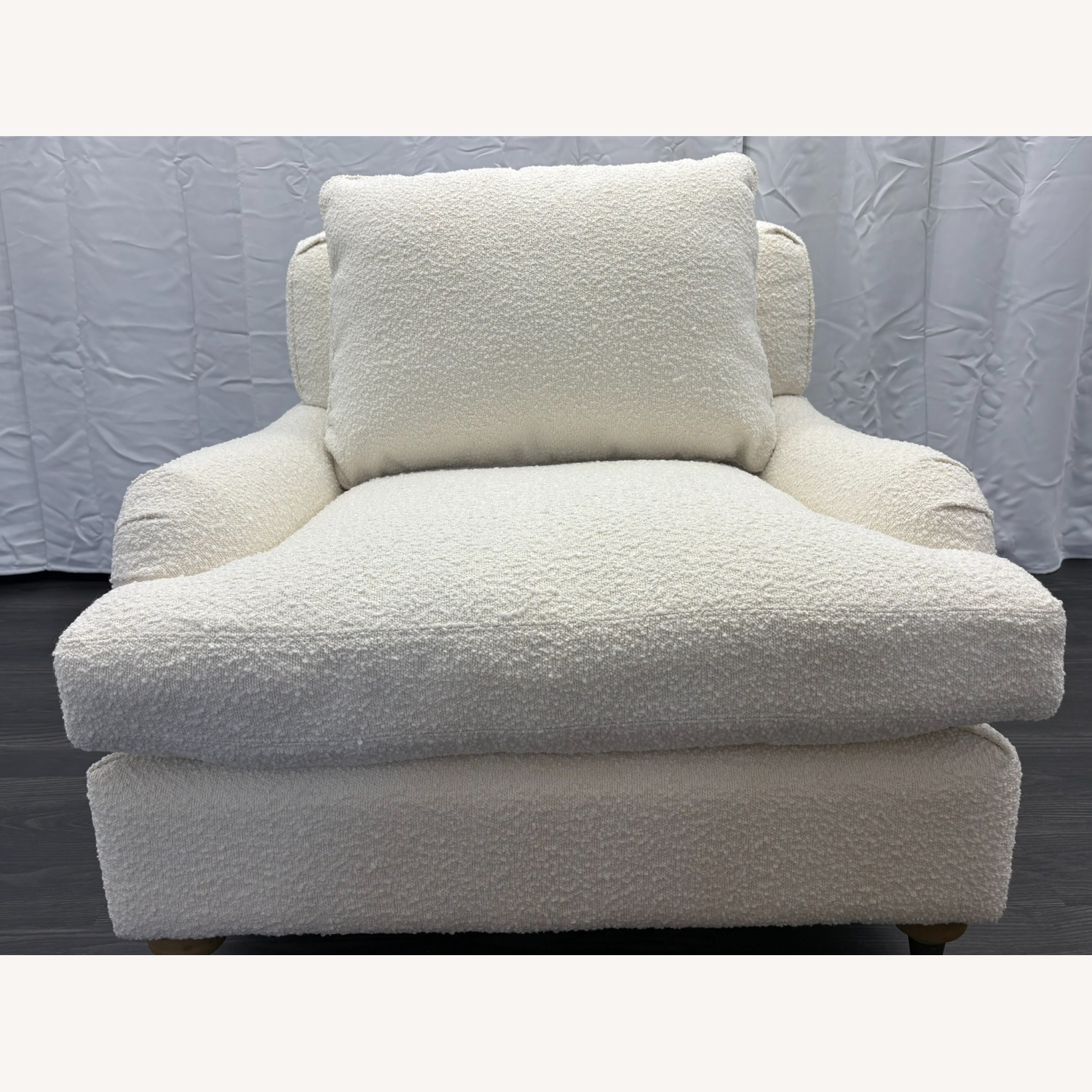 Restoration Hardware English Classic Roll Arm Chair - image-7