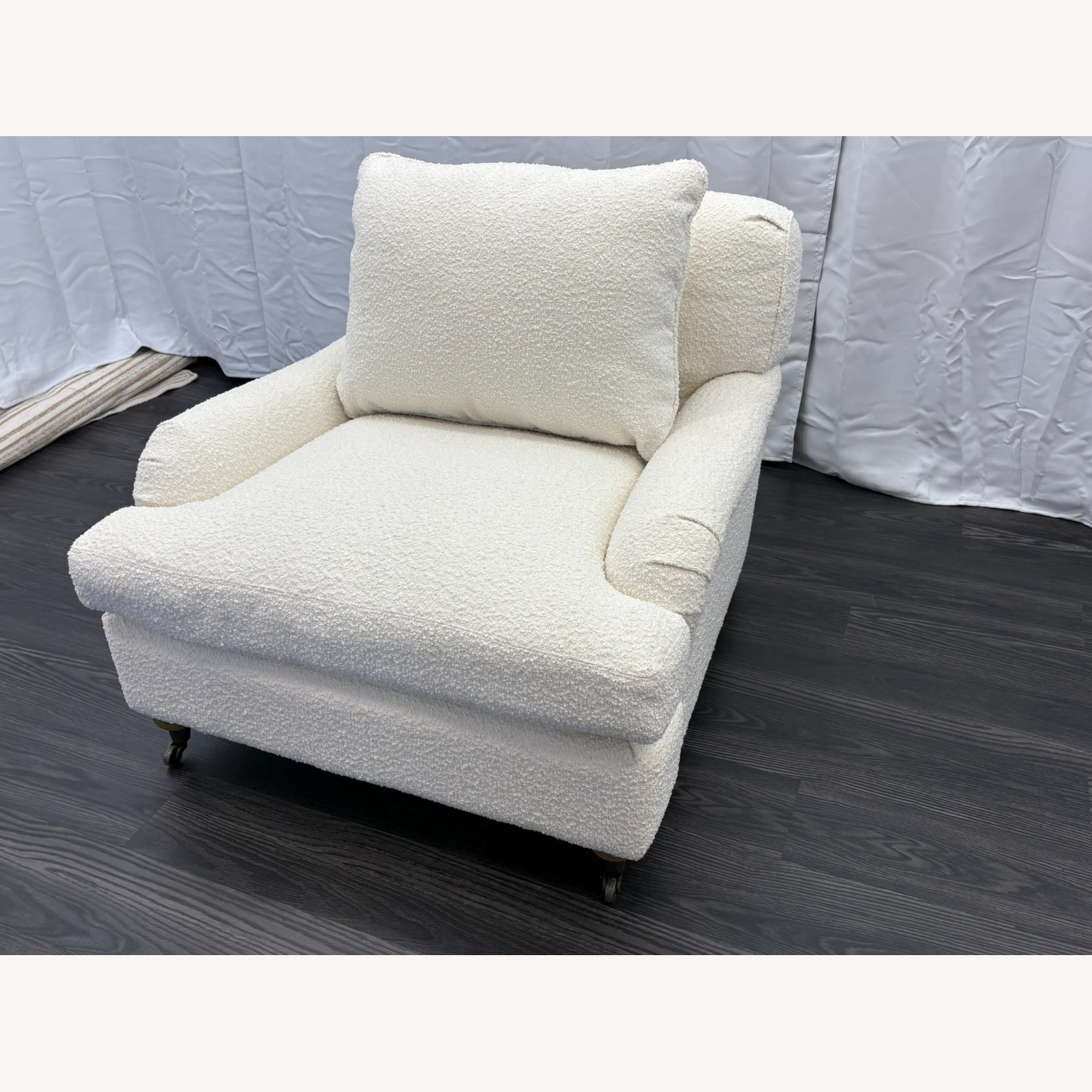 Restoration Hardware English Classic Roll Arm Chair - image-2