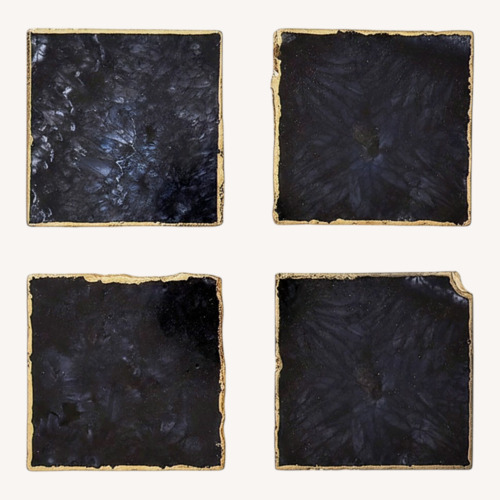 Used Anthropologie Black Coasters for sale on AptDeco
