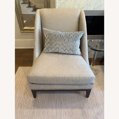 Used Set of 4 Vanguard Light Gray Accent Chairs for sale on AptDeco