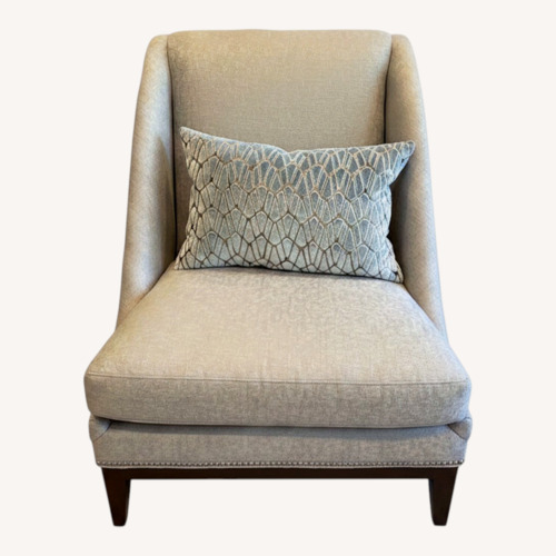 Used Set of 4 Vanguard Light Gray Accent Chairs for sale on AptDeco