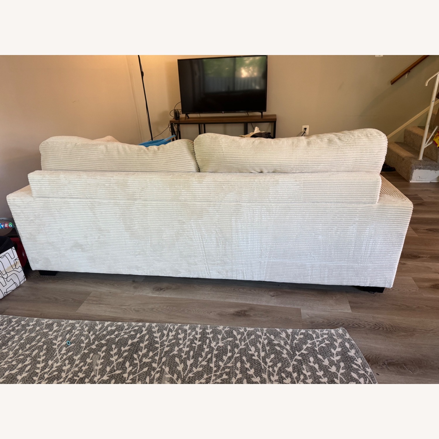 Bob's Discount Furniture Aspen 86” Fabric 2 Seater Sofa - image-3