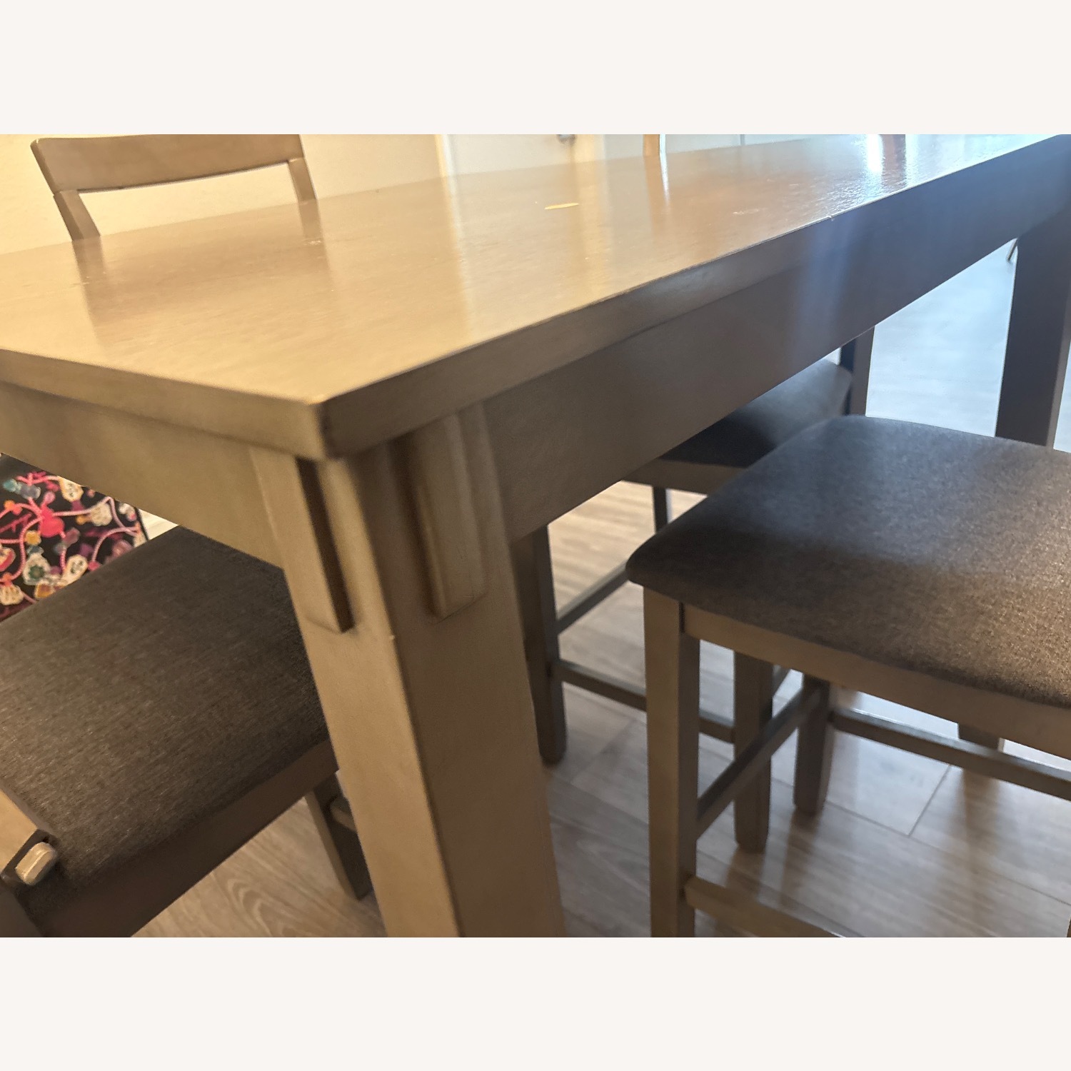 Alco Furniture Dark Gray Wood Dining Sets - image-3