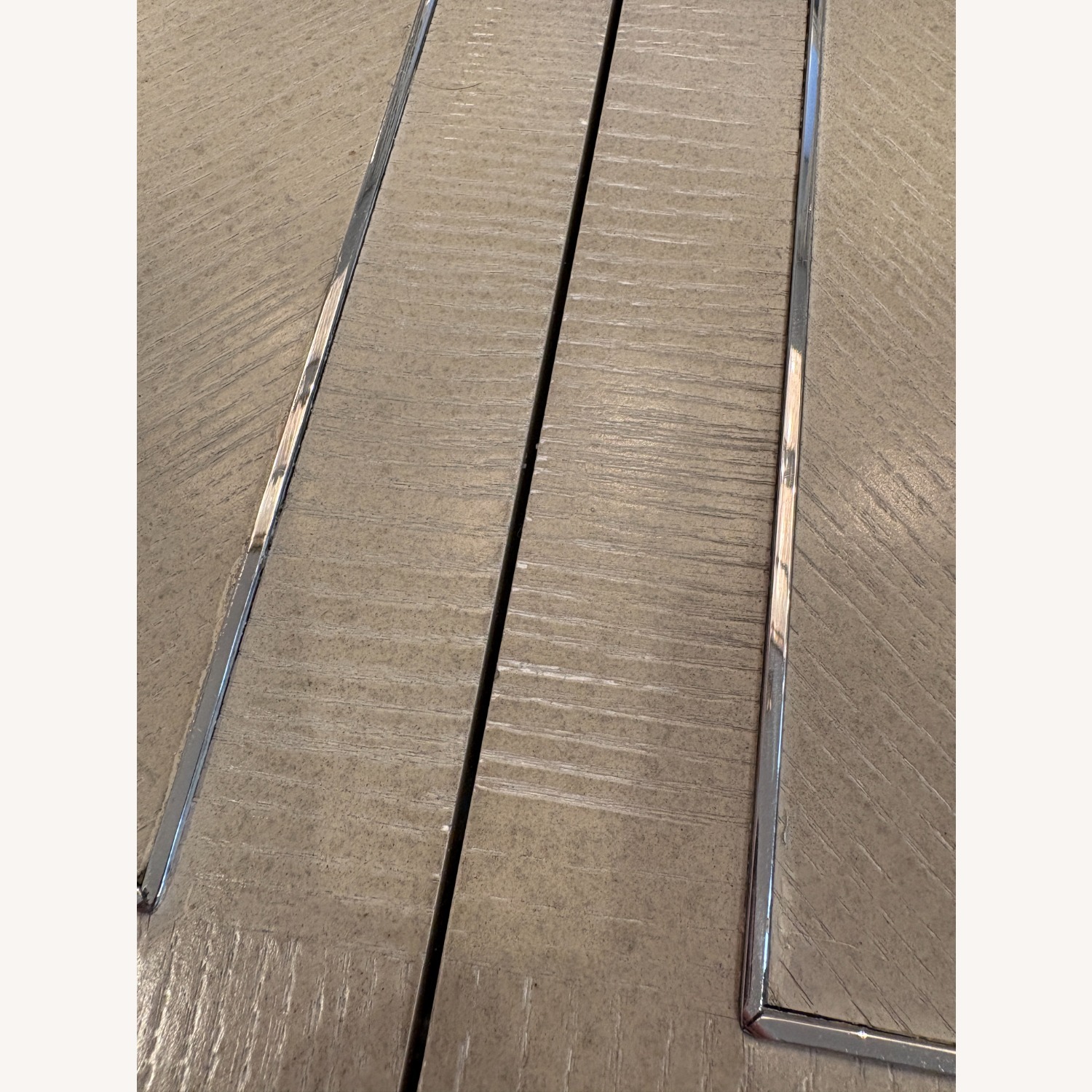 Bernhardt Furniture Light Gray Wood 7pc Dining Set - image-5