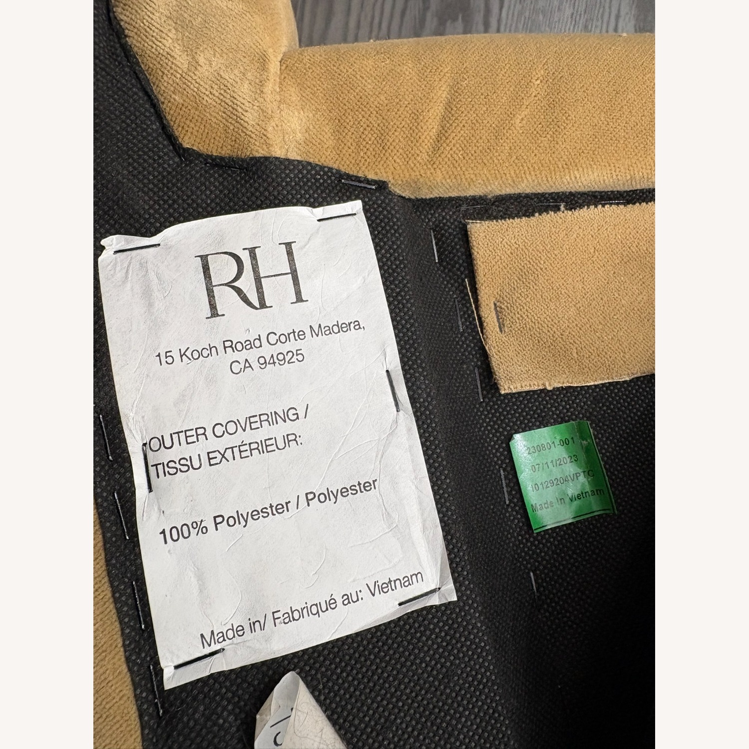 Restoration Hardware Reyna Swivel Chair - image-14