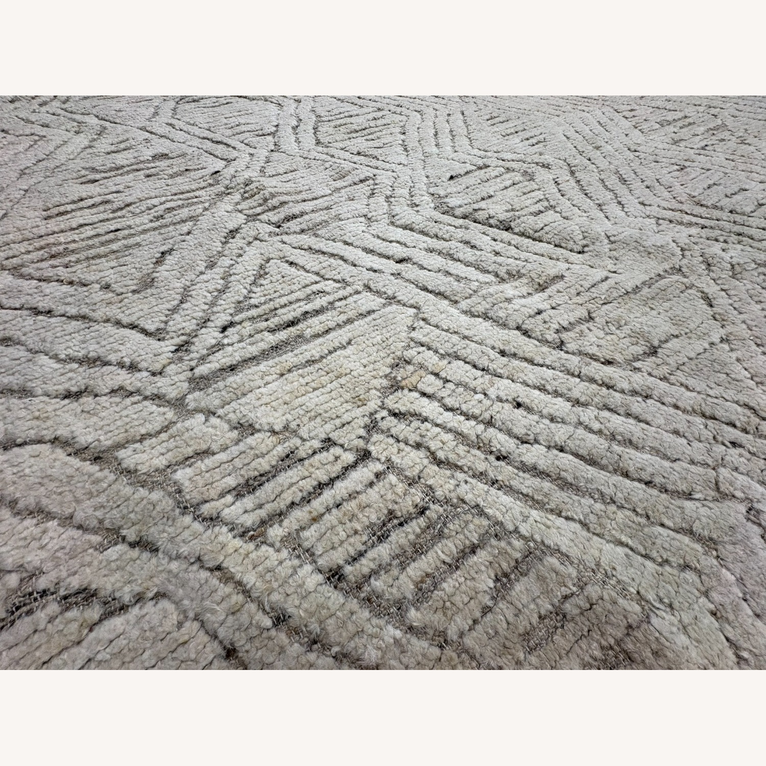 Restoration Hardware Halima Hand-Knotted Wool Rug — 12' × 15'  - image-10