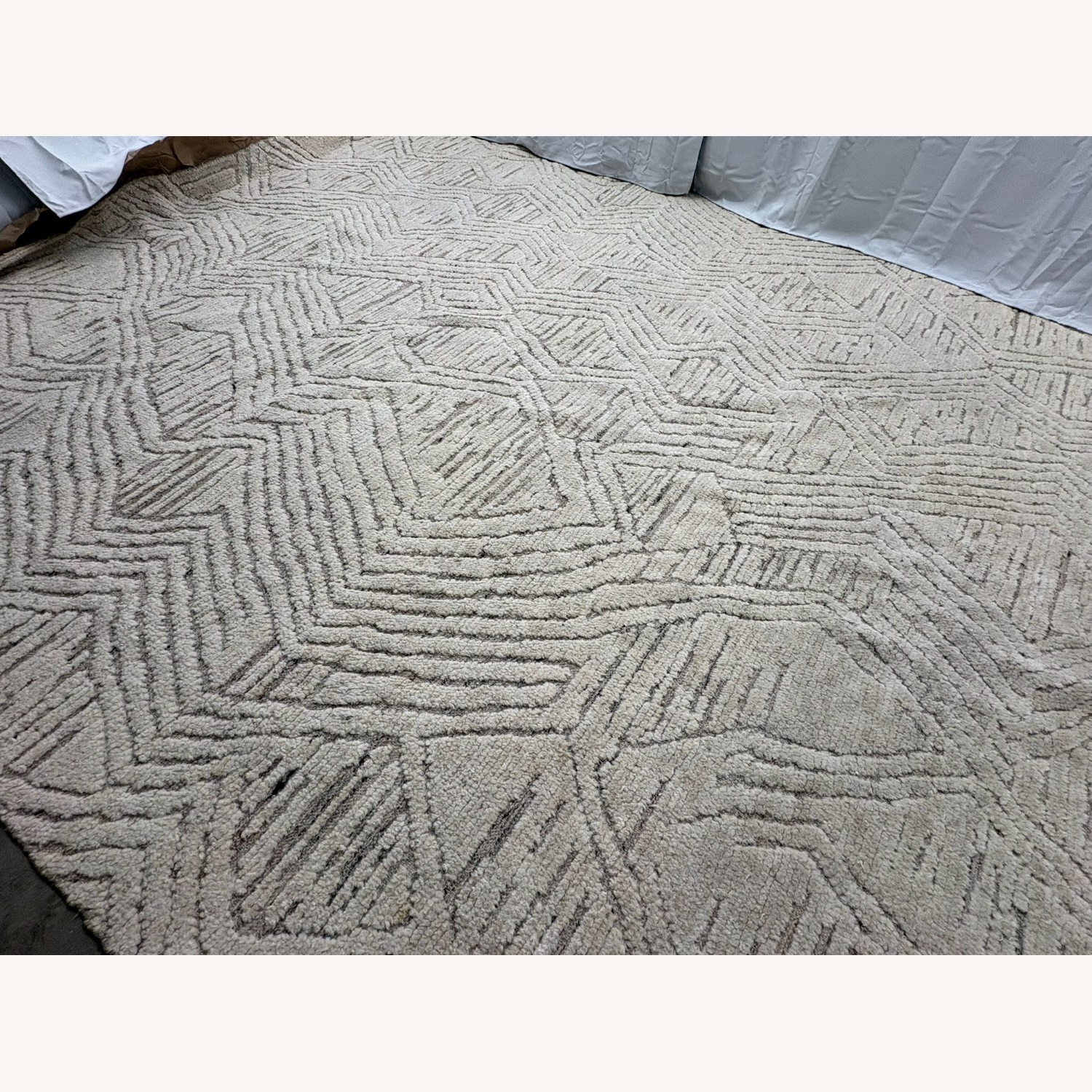 Restoration Hardware Halima Hand-Knotted Wool Rug — 12' × 15'  - image-24