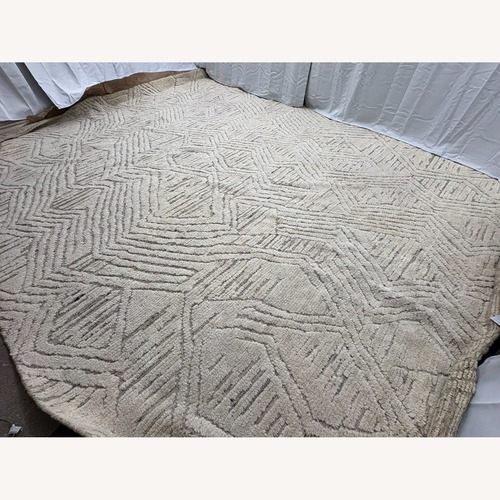 Used Restoration Hardware Halima Hand-Knotted Wool Rug — 12' × 15'  for sale on AptDeco