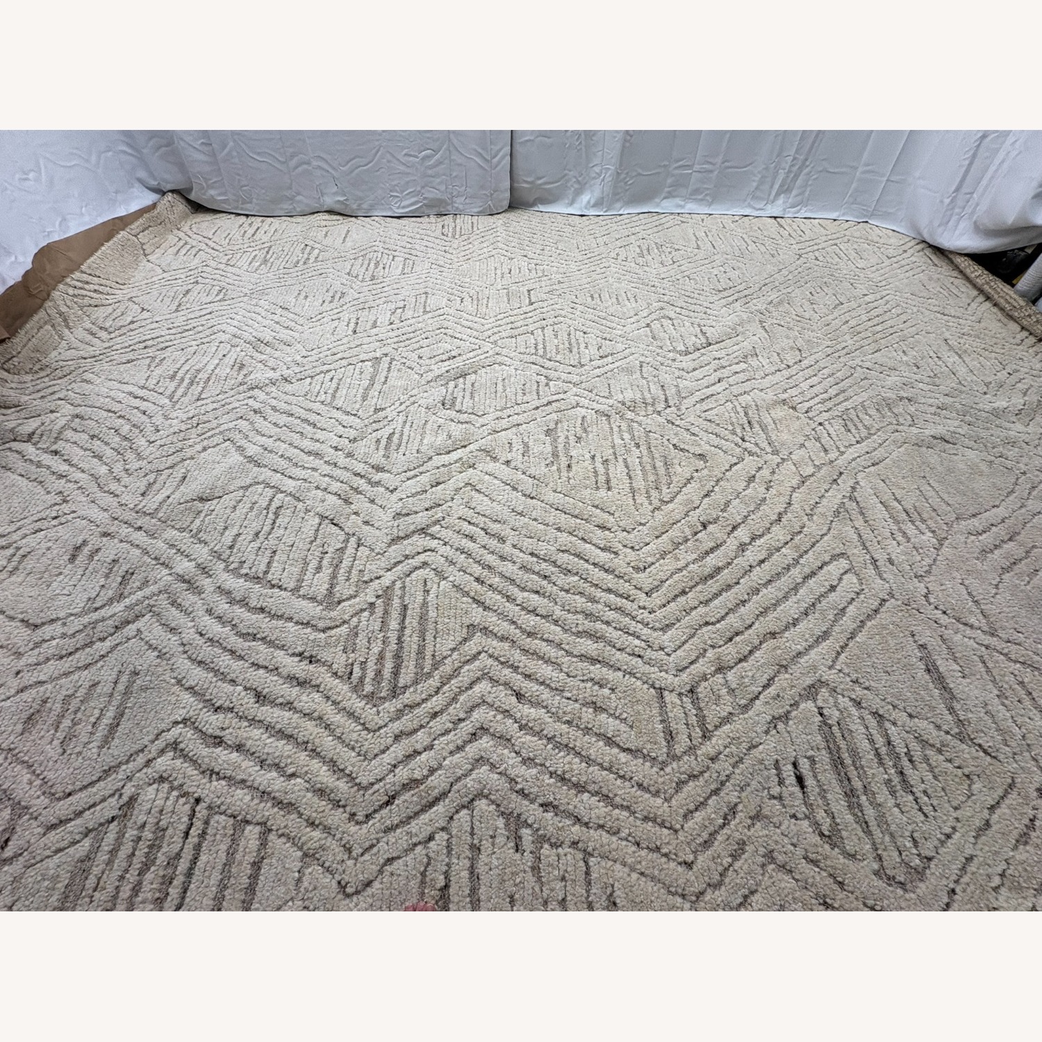 Restoration Hardware Halima Hand-Knotted Wool Rug — 12' × 15'  - image-20