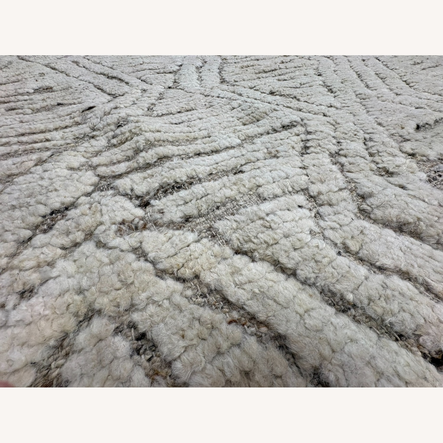 Restoration Hardware Halima Hand-Knotted Wool Rug — 12' × 15'  - image-4