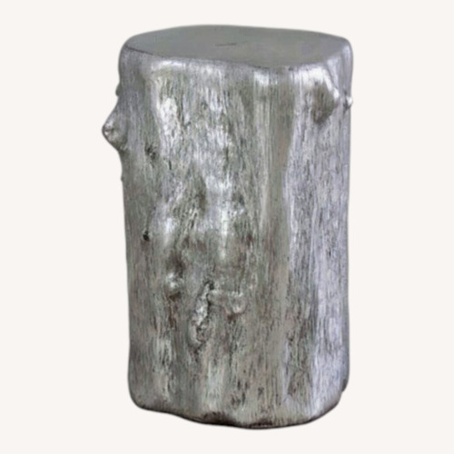 Used Mitchell Gold + Bob Williams Silver Side Tables for sale on AptDeco