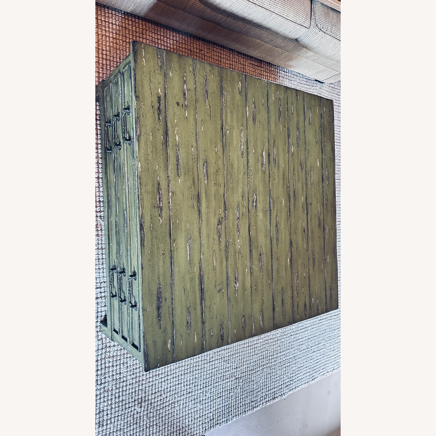 Taylor Made Custom Furniture Green Coffee Table - image-1