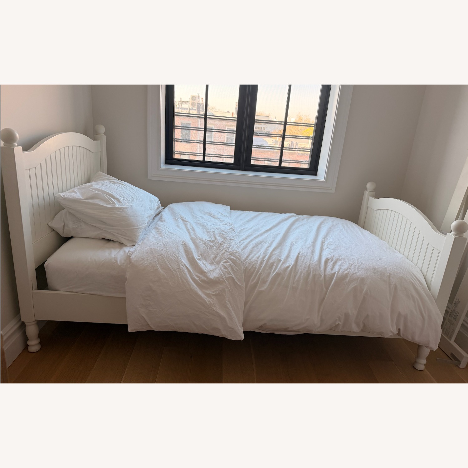 Pottery Barn Kids Catalina White Wood Twin Bed - image-5