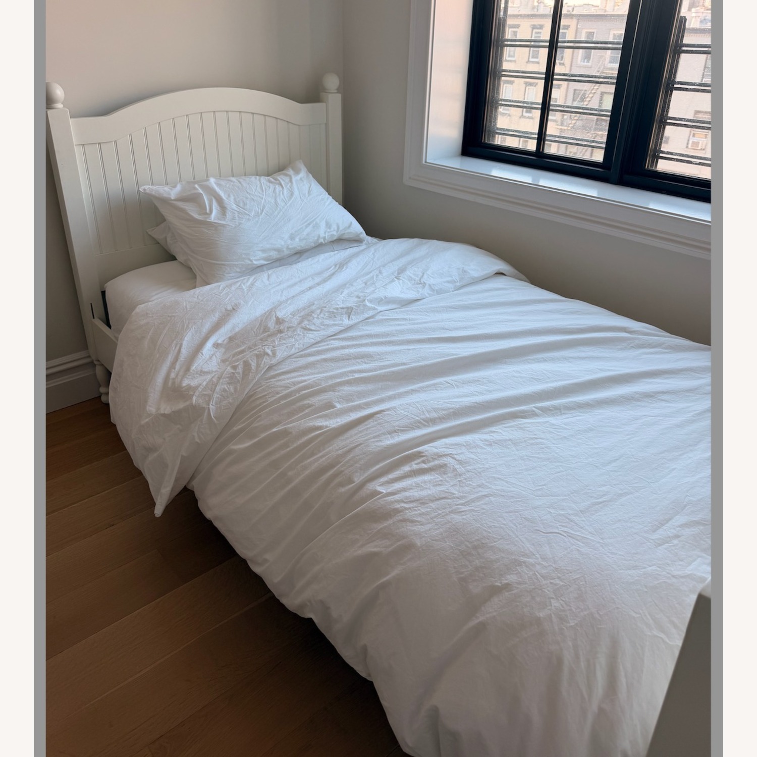 Pottery Barn Kids Catalina White Wood Twin Bed - image-6