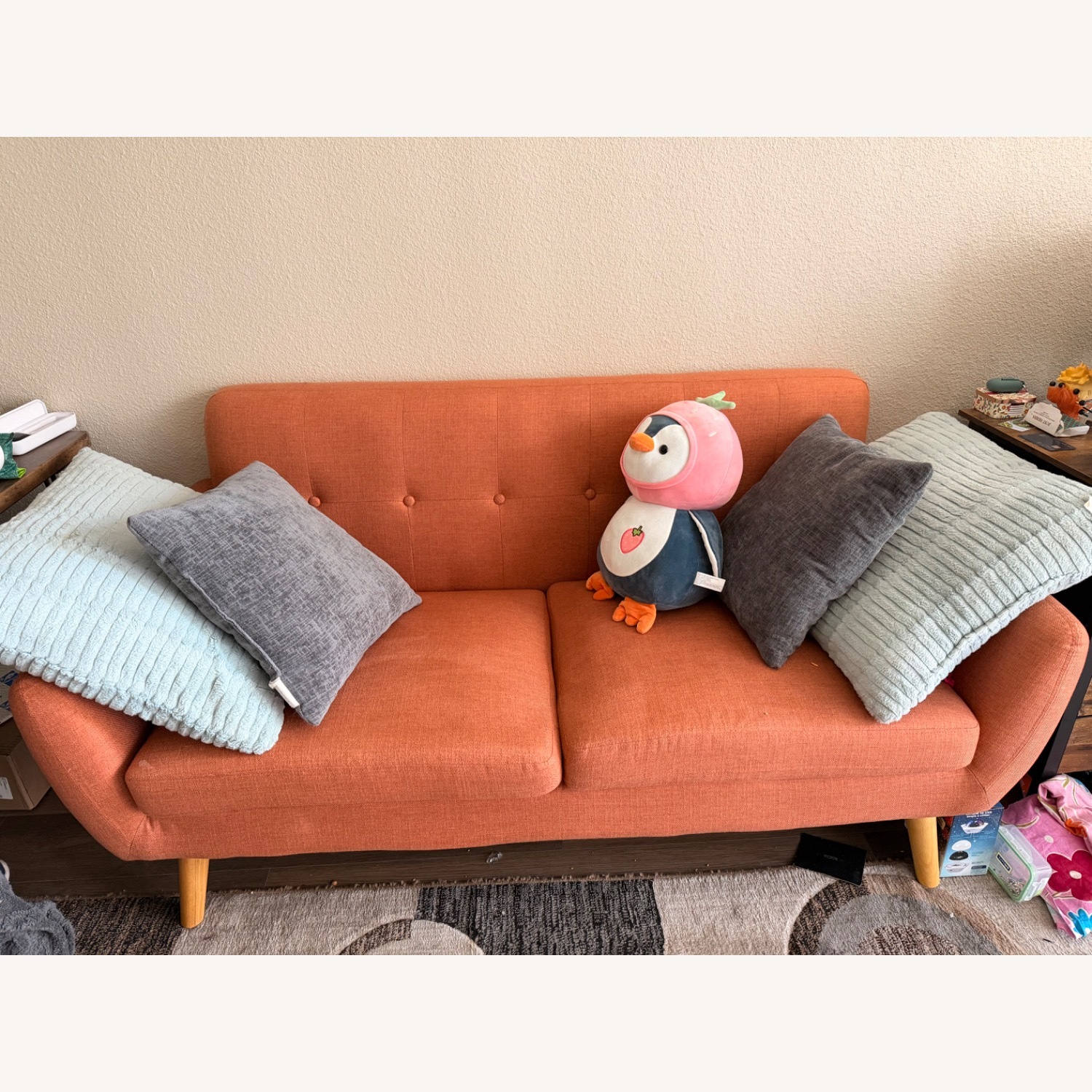 Mirsade 67.25" Flared Arm Loveseat - image-1