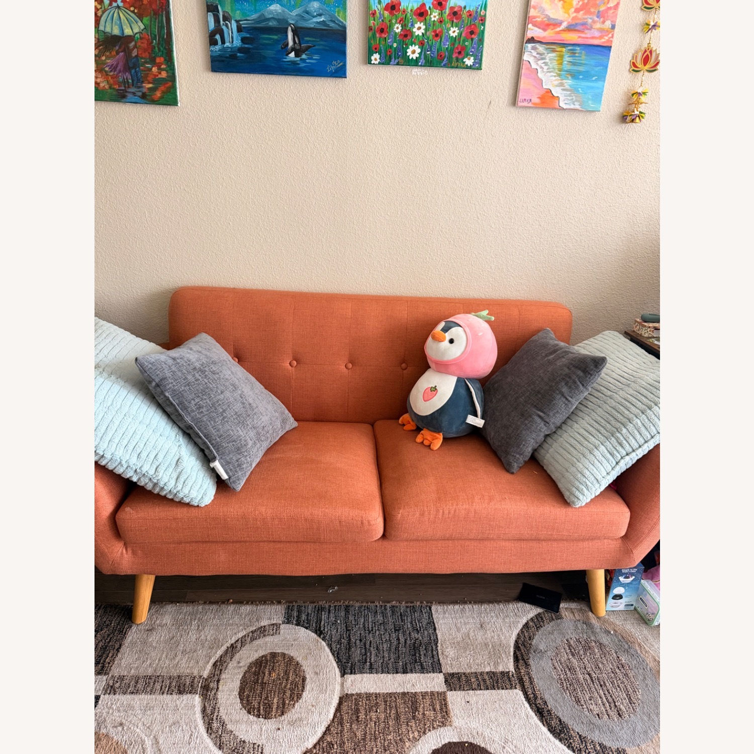 Mirsade 67.25" Flared Arm Loveseat - image-2