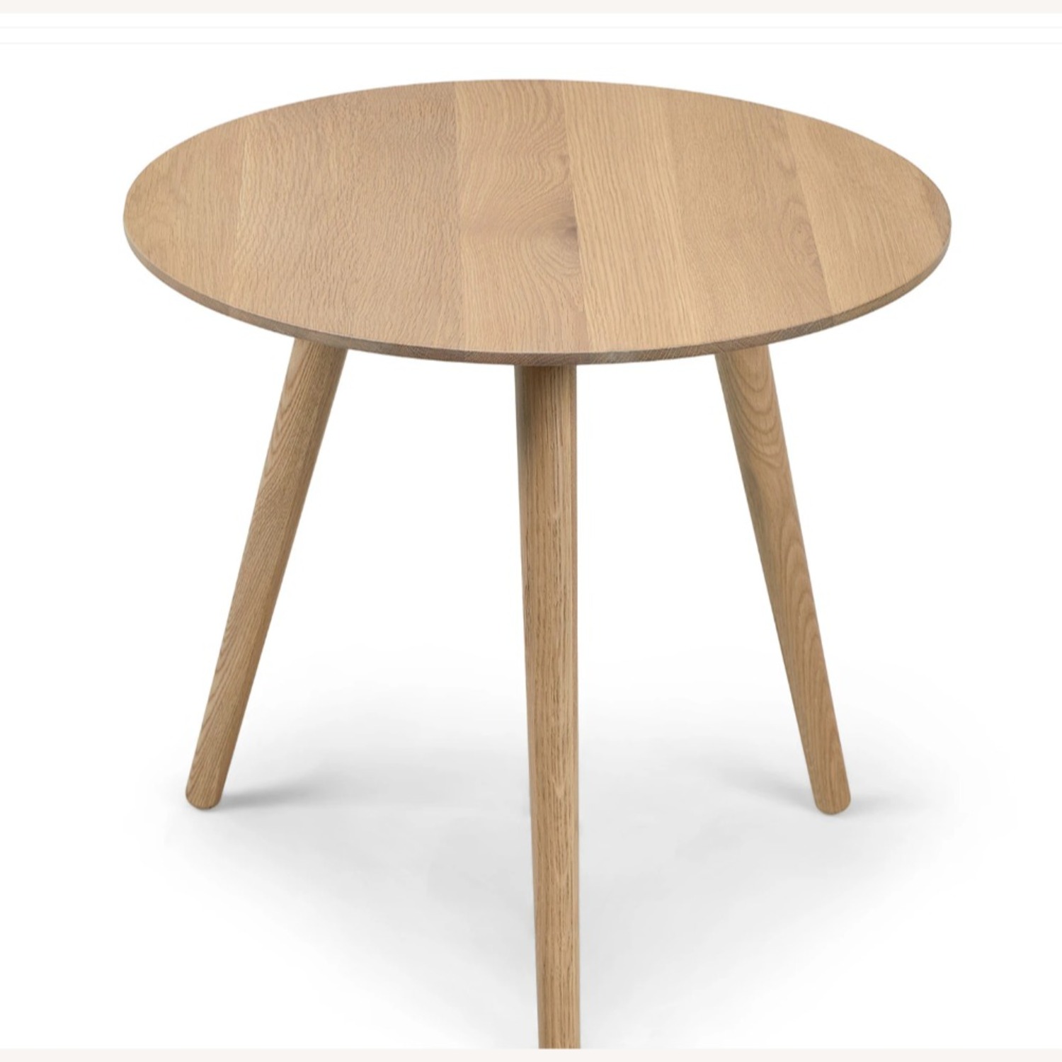Article Amoeba Light Brown Wood Side Table - image-2