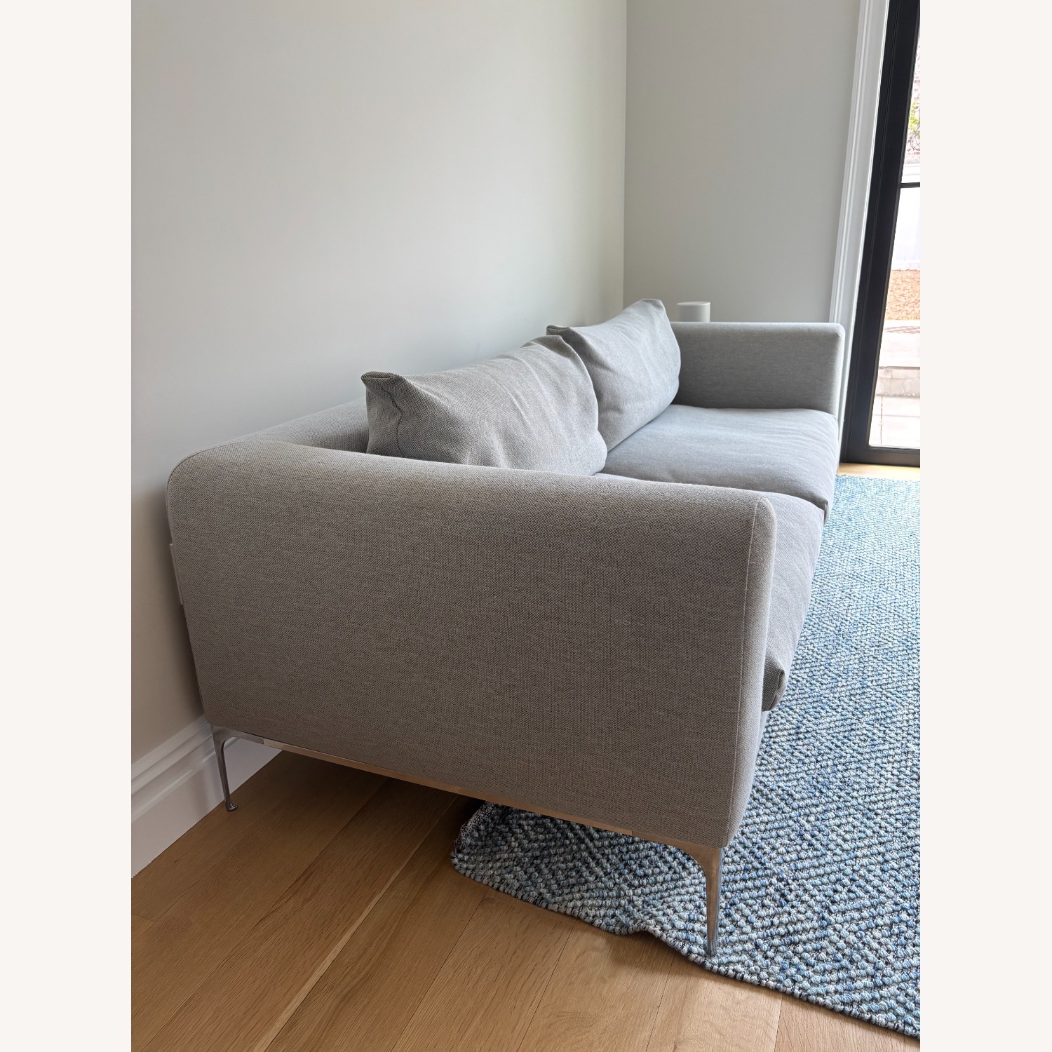 Design Within Reach Jonas Light Gray Sofa - image-4