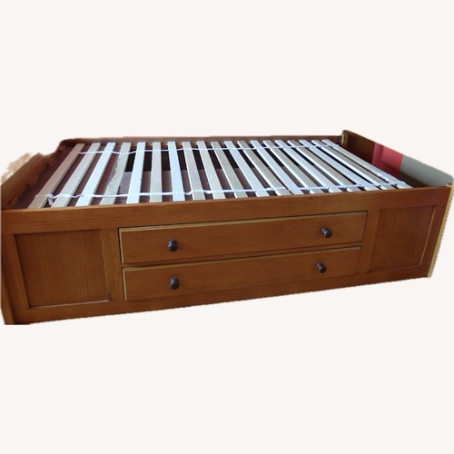 Used Anderson Natural Wood Twin Bed for sale on AptDeco