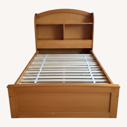 Used Anderson Natural Wood Twin Bed for sale on AptDeco