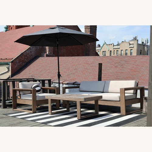 Used West Elm Portside Outdoor Furniture Set  for sale on AptDeco