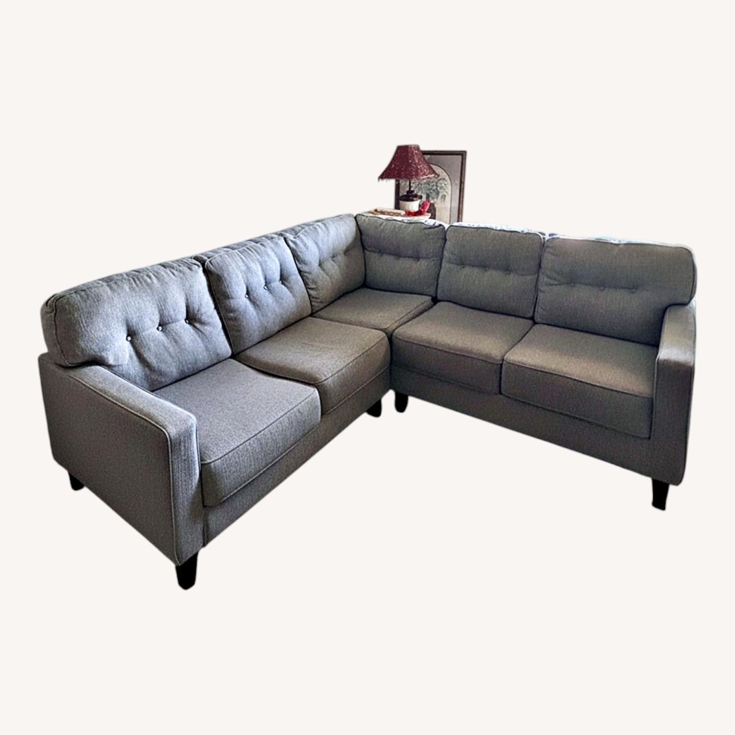 Light Gray 3+ Piece Sectional - image-5