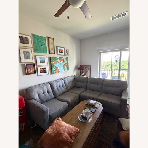 Used Light Gray 3+ Piece Sectional for sale on AptDeco