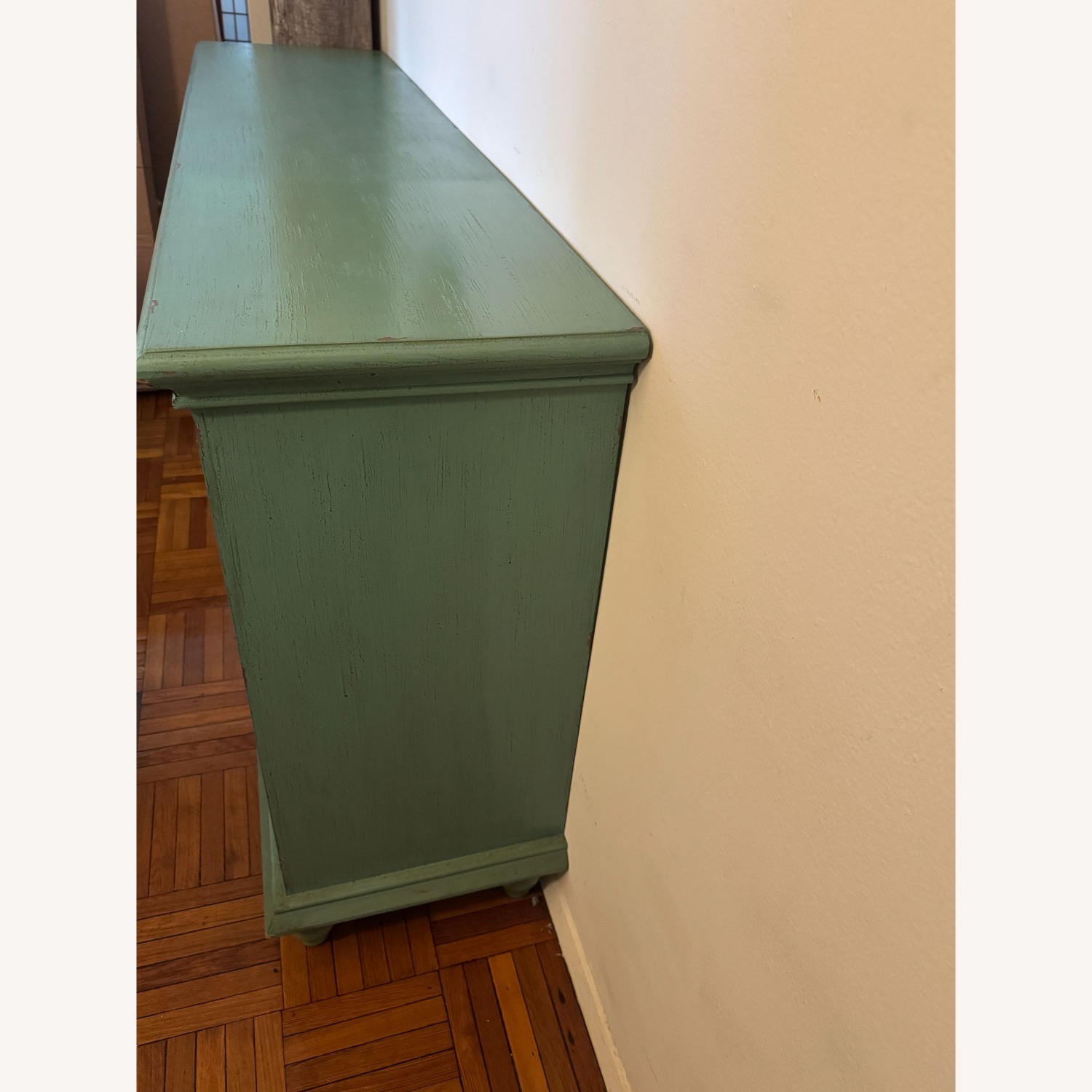 Raymour & Flanigan 4-Door Fretwork Accent Credenza - image-2