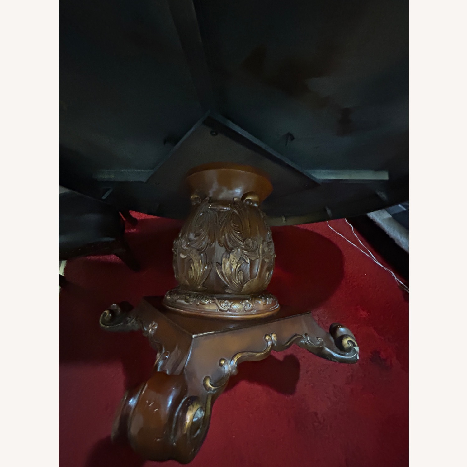 Dark Brown Antique Table  - image-2