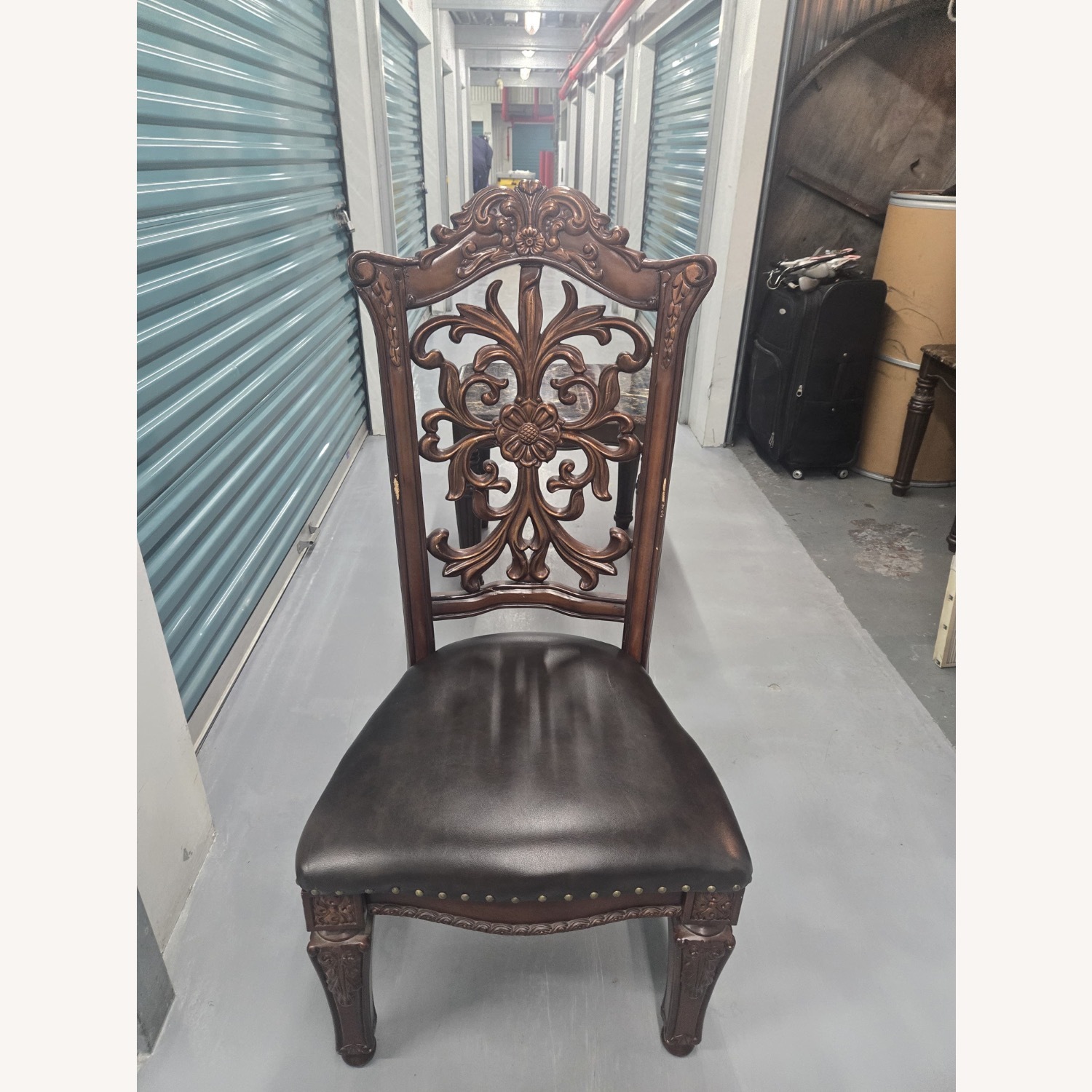 Dark Brown Antique Table  - image-3
