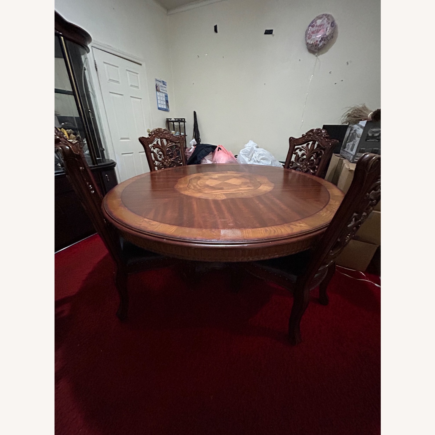 Dark Brown Antique Table  - image-1