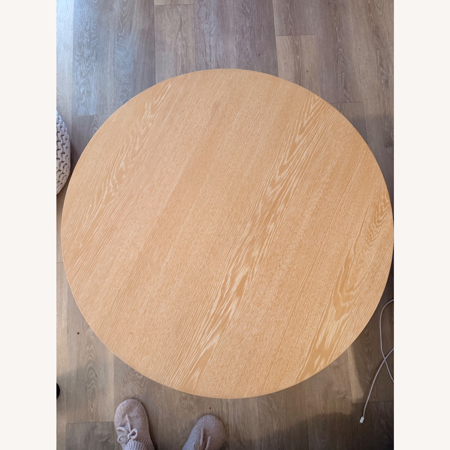 West Elm Volume Wood Coffee Table - image-3