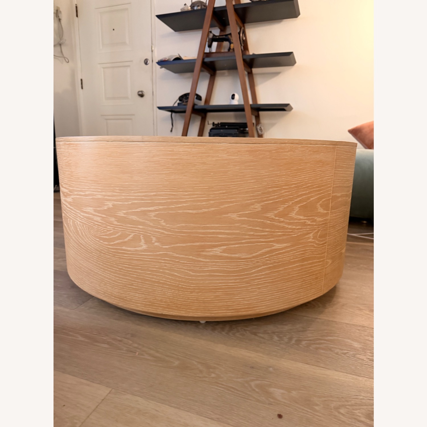 West Elm Volume Wood Coffee Table - image-2