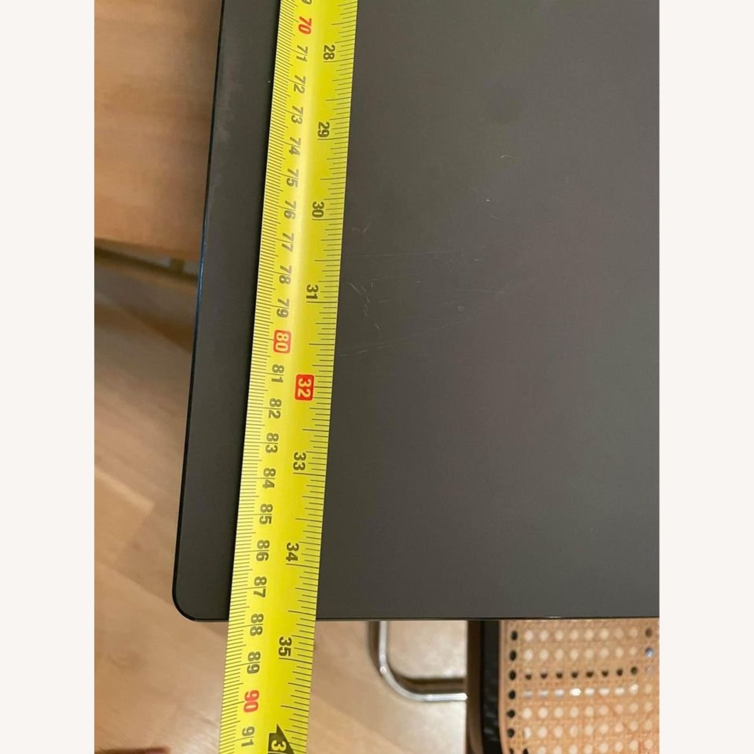 Design Within Reach Min Black Metal Dining Table - image-4