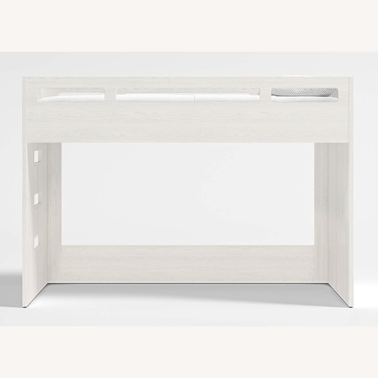 Crate & Barrel White Wood Bunk Bed - image-8