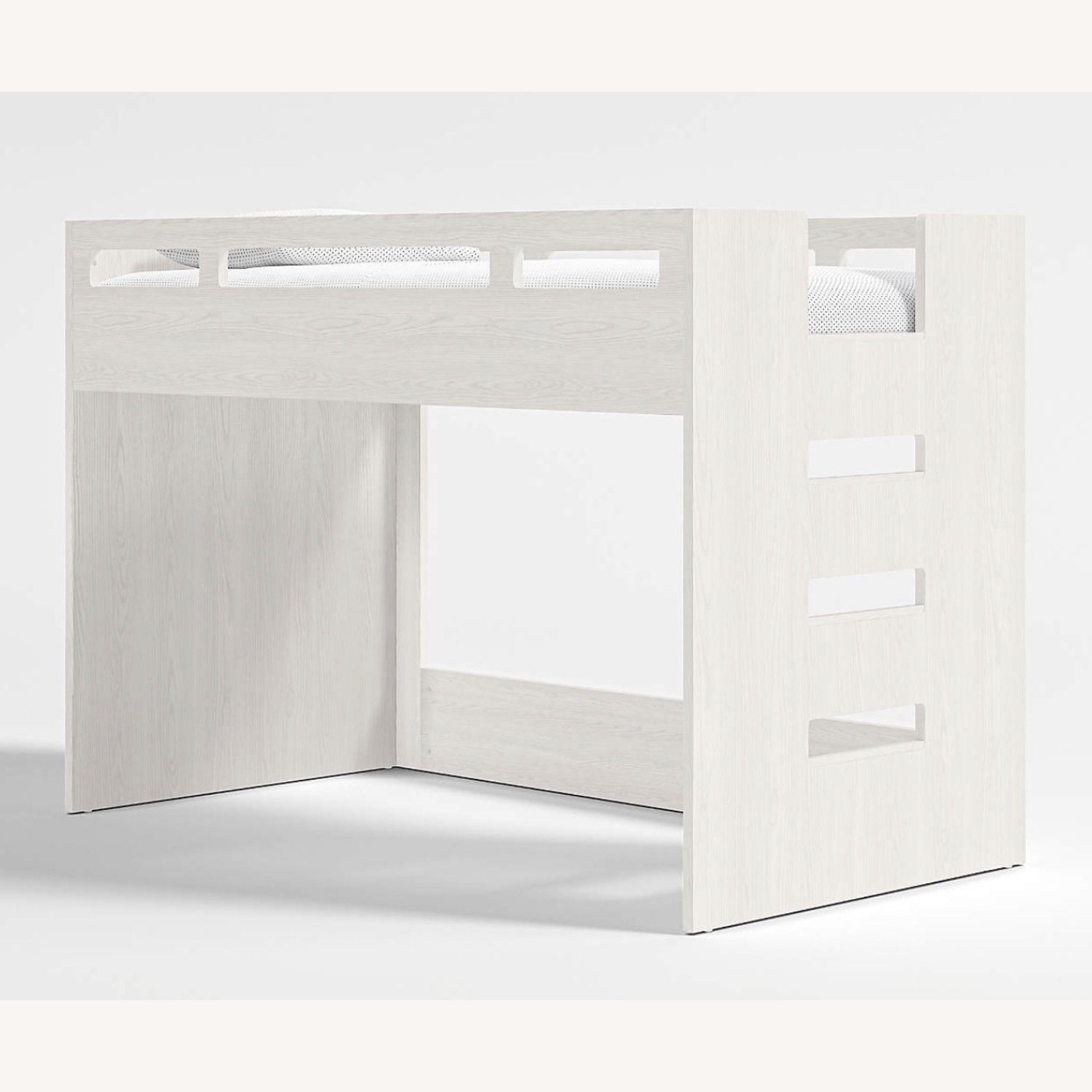 Crate & Barrel White Wood Bunk Bed - image-7