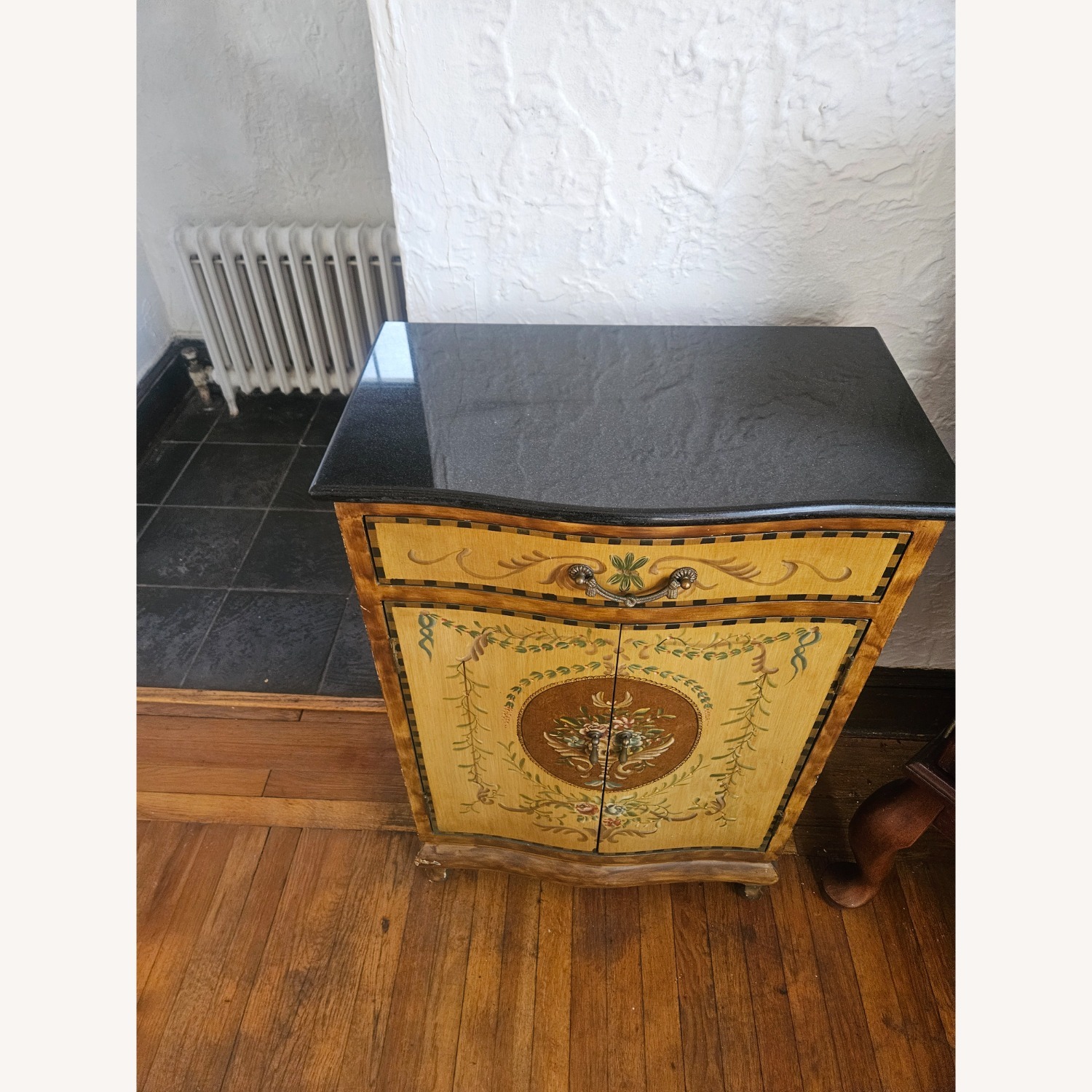 Vintage/Antique Finds Wood Side Table - image-1