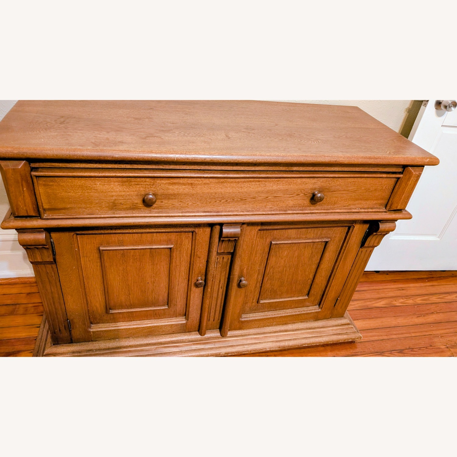 Vintage/Antique Finds Natural Wood Sideboard - image-2