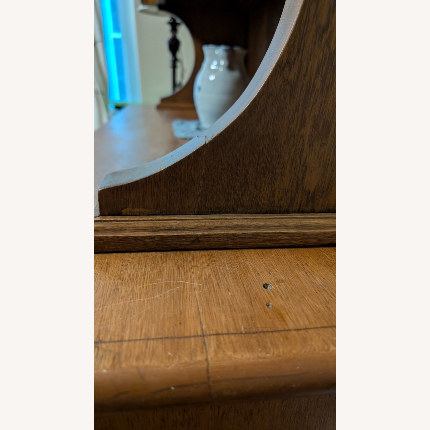 Vintage/Antique Finds Natural Wood Sideboard - image-4