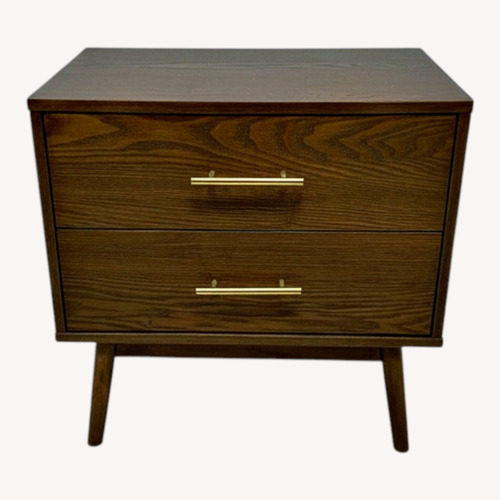 Used George Oliver Nevio 2-Drawer Nightstand for sale on AptDeco