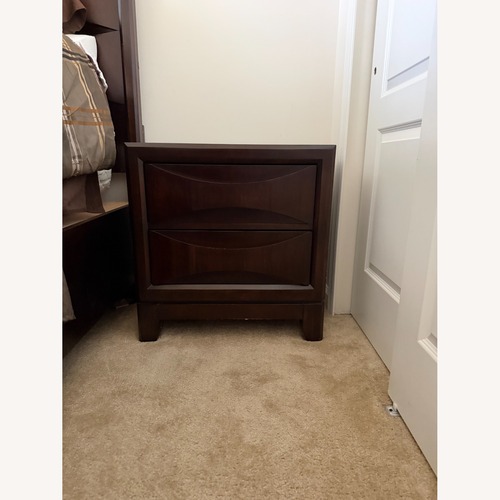 Used Dark Brown Wood Nightstands for sale on AptDeco