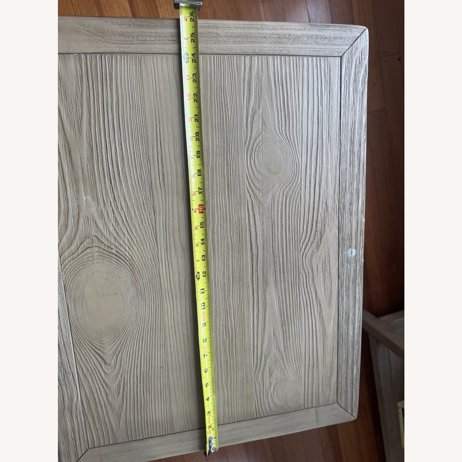 Pottery Barn Architect's 26" Reclaimed Wood End Table - image-3