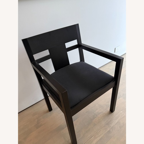Used Room & Board Pearson Black Dining Chairs for sale on AptDeco
