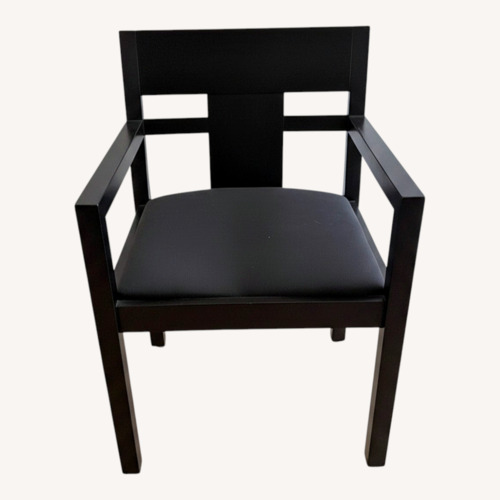 Used Room & Board Pearson Black Dining Chairs for sale on AptDeco