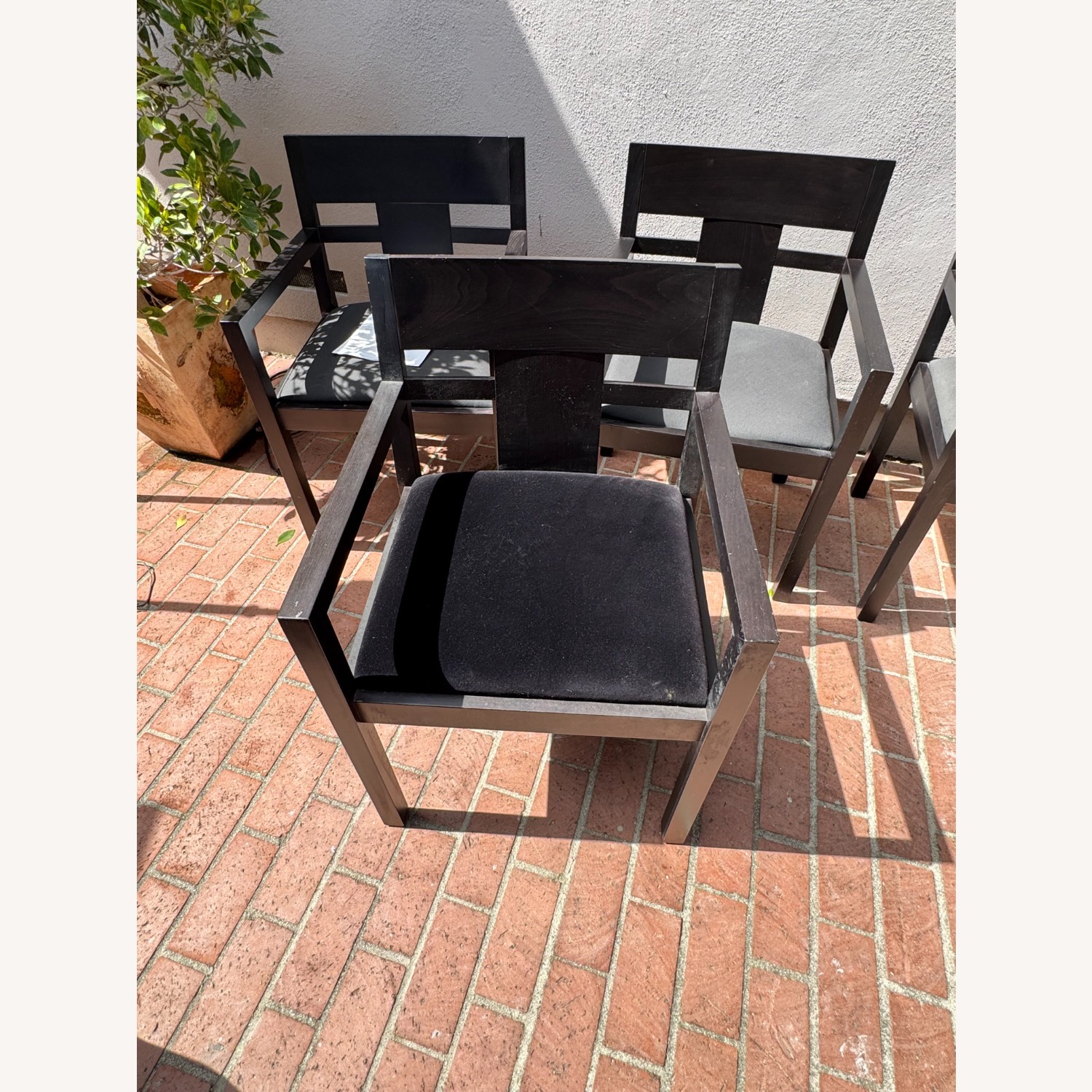 Room & Board Pearson Black Dining Chairs - image-5